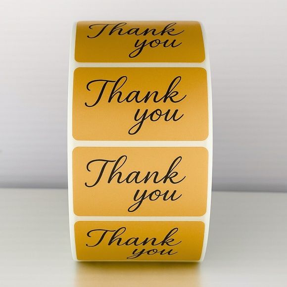 Cute Thank You Labels –Perfect for Packaging & Small Business Orders - Picture 7 of 8